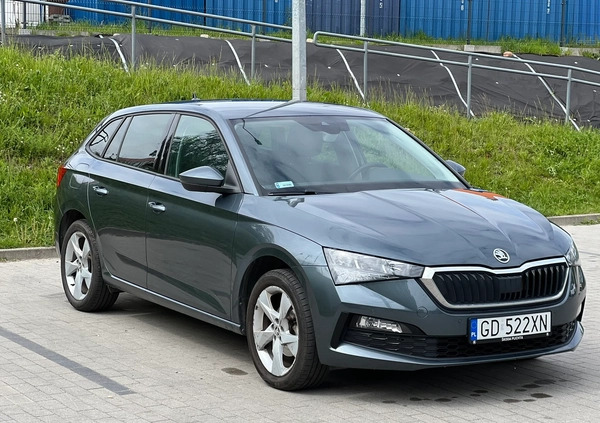 Skoda Scala cena 85000 przebieg: 37513, rok produkcji 2021 z Gdańsk małe 16